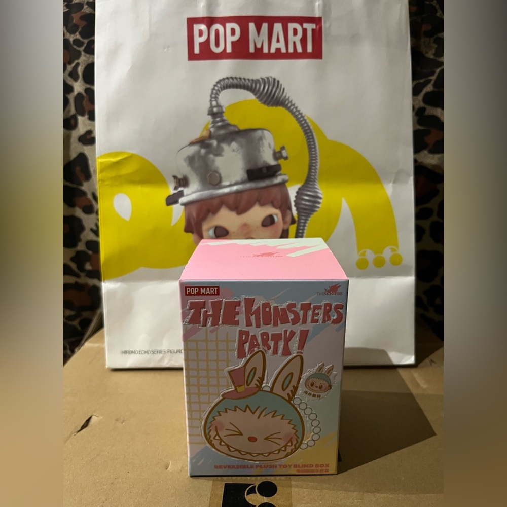 PIPPO The Monsters PARTY-SERIES REVERSIBLE Plush AUTHENTIC POP MART